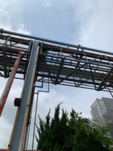 4_大阪府泉南の循環水配管工事の様子