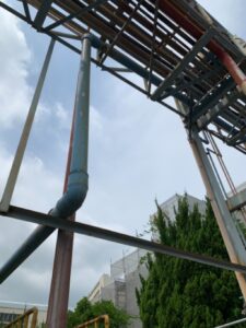 5_大阪府泉南の循環水配管工事の様子